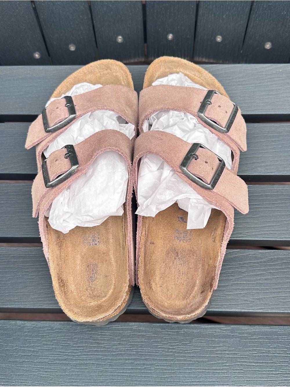 Women’s Birkenstock Arizona Pink Clay Sandals